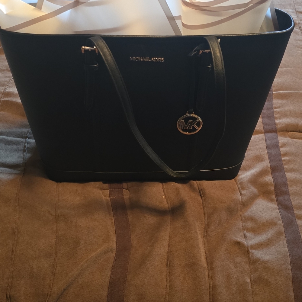 Michael kors black tote bag XLarge